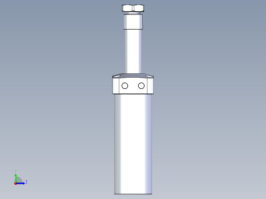 KOSMEKLHA0550-SR-Q50多系列多零件图纸模型左视图