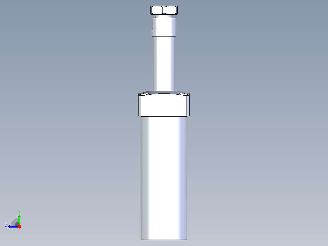 KOSMEKLHA0550-SR-Q50多系列多零件图纸模型右视图
