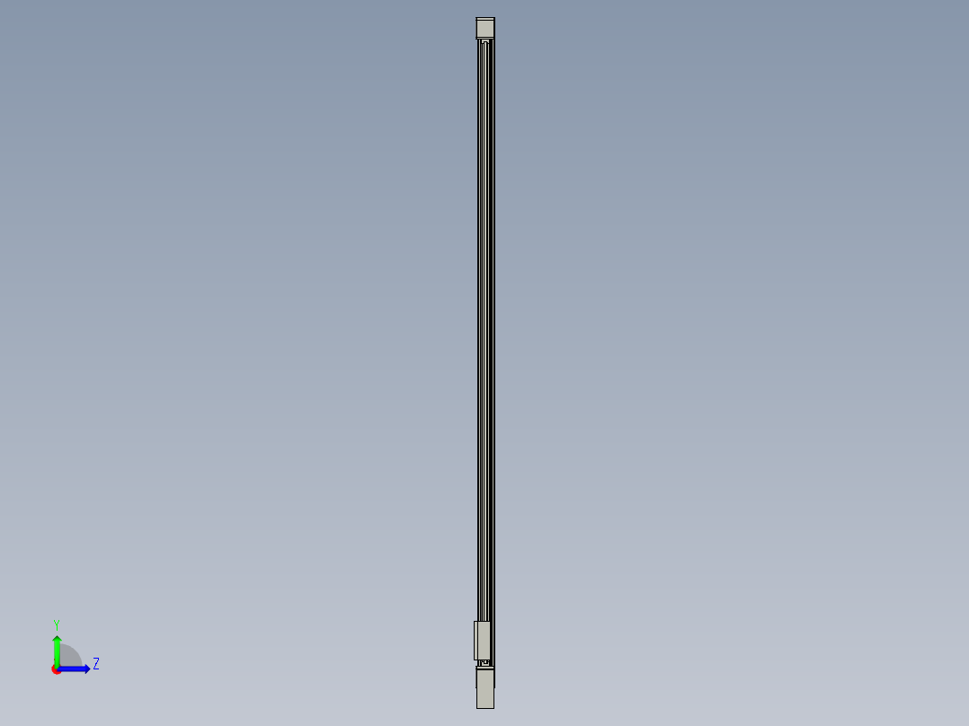 欧规系列-GB8-L96-S2700-BL-P40-MS3左视图