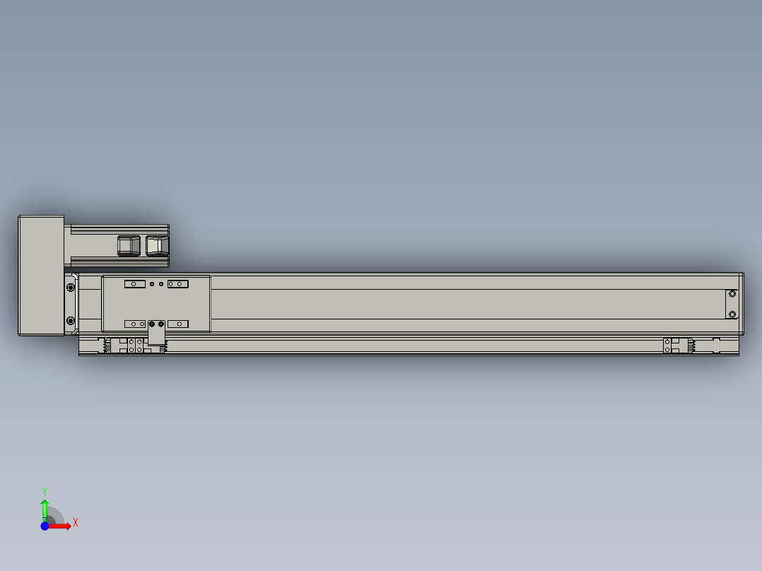 VF丝杆传动-一般环境VT5-L10-C-S440-BR-P10-D4前视图