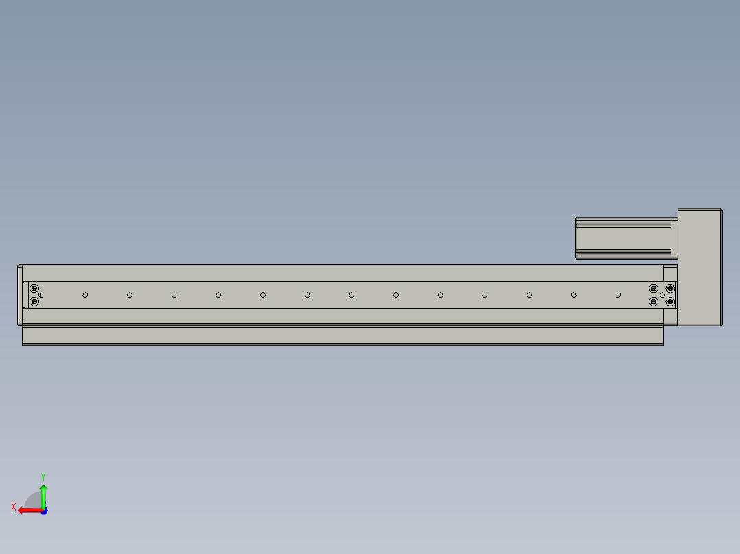 VF丝杆传动-一般环境VT5-L10-C-S440-BR-P10-D4后视图