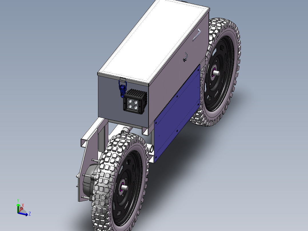 车轮架总成L 新型遥控四驱运输车部件2