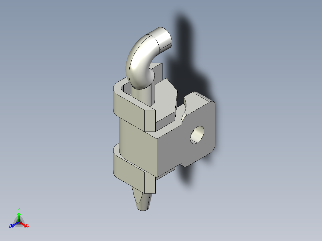 梢型鉸鏈PLH581,582-3D多系列多零件图纸模型
