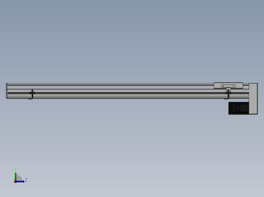 精密模组MY140-T10-950L-BM-P40B-C4-C左视图
