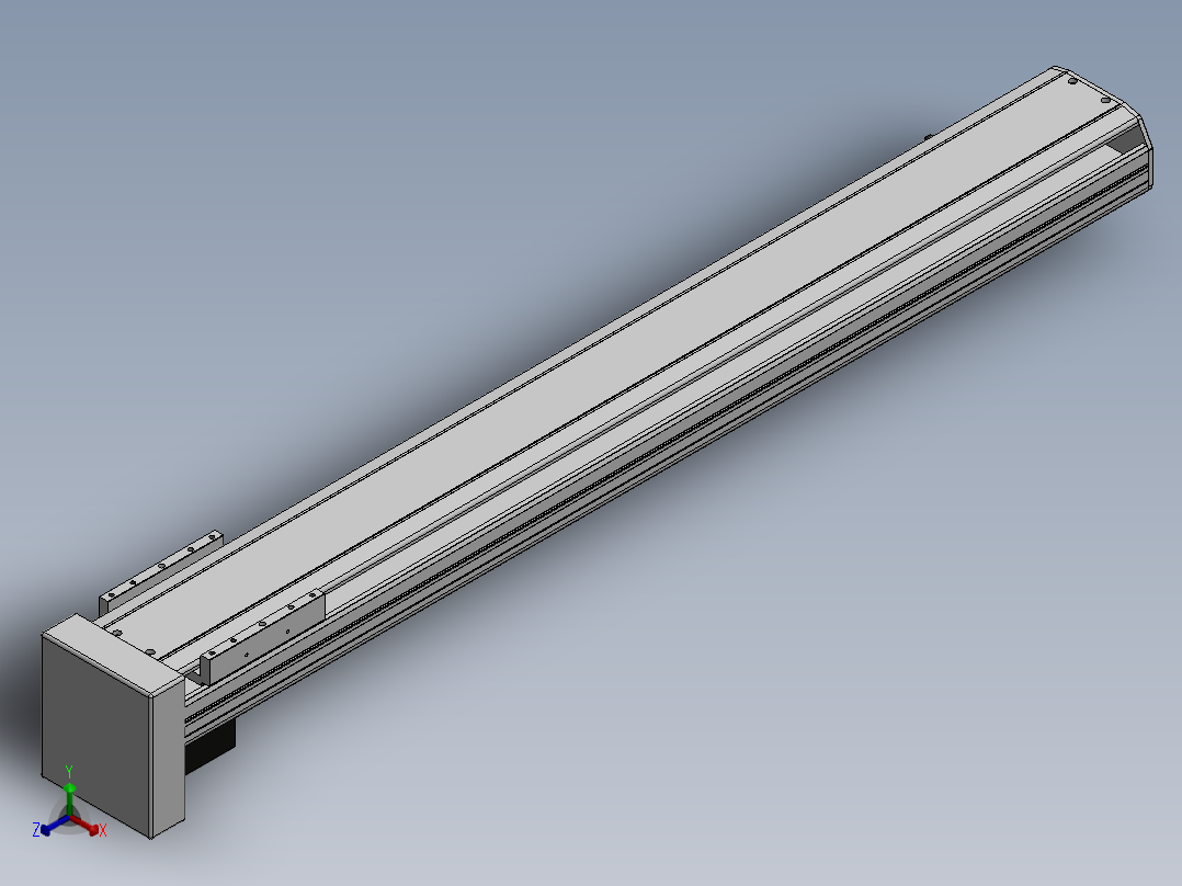精密模组MY140-T10-950L-BM-P40B-C4-C正等轴测图