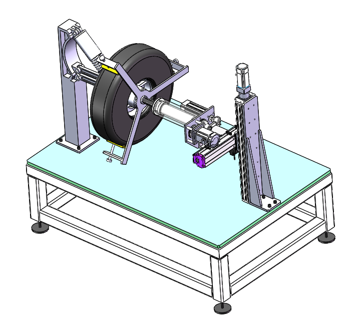 轮毂驱动电动汽车悬架振动试验台设计1444295