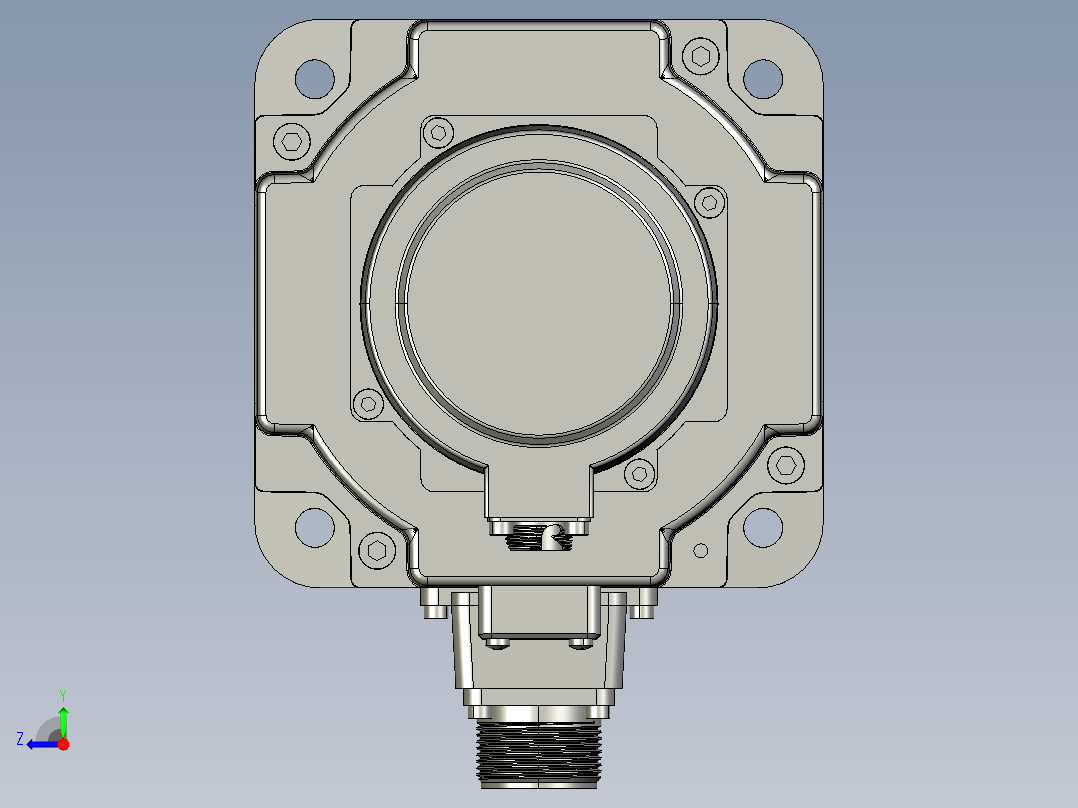 电机MS6G-130TL15BZ2-41P5右视图