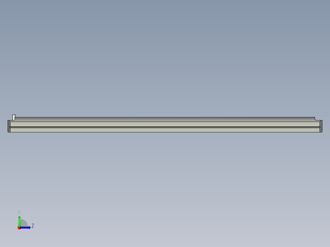 基恩士SL-C28H_kc图纸模型左视图