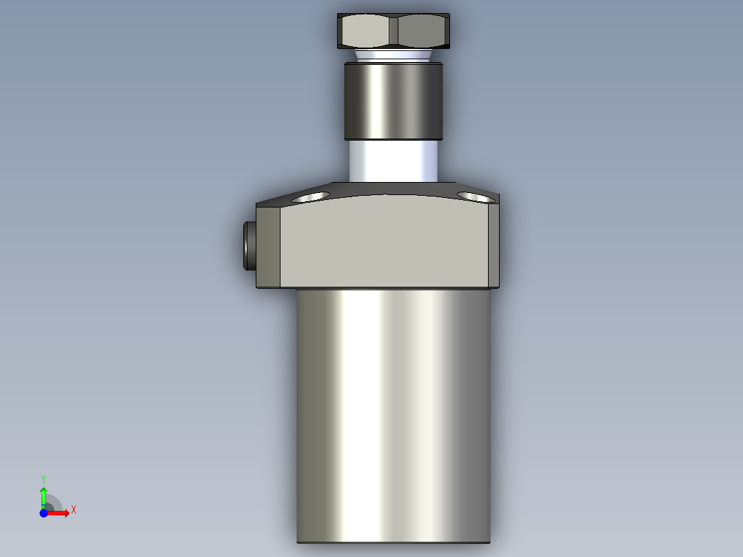 KOSMEKLHS0550-CL-Y60多系列多零件图纸模型前视图