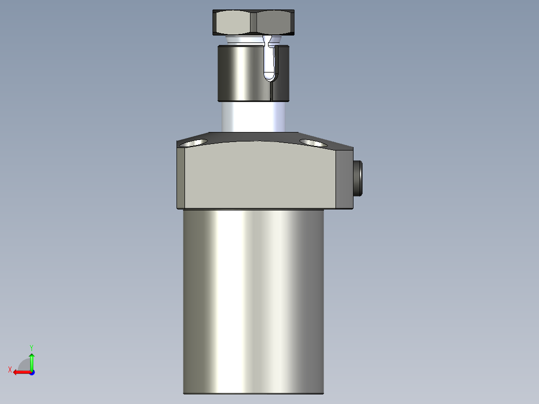 KOSMEKLHS0550-CL-Y60多系列多零件图纸模型后视图