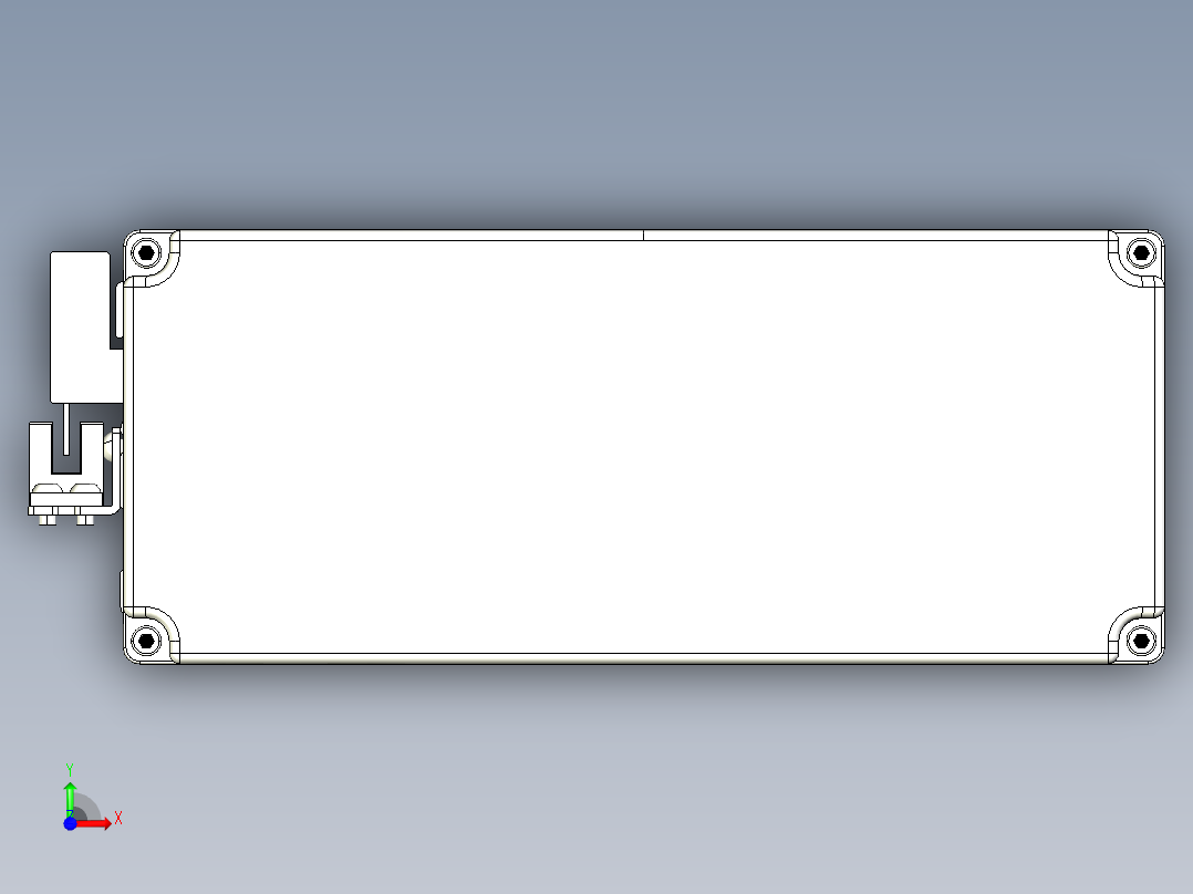 TPA-KNR-86E-1610C-L900A1-ML-BJ86-N3线性模块铝制底座前视图