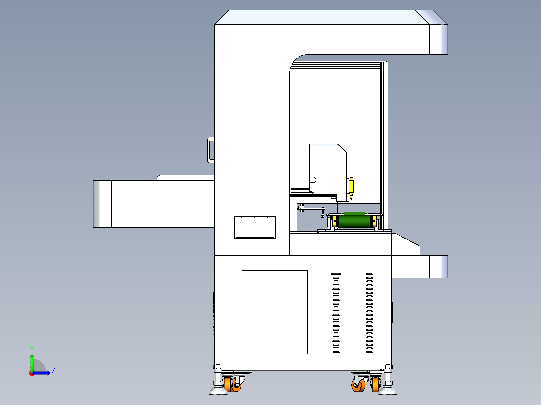 在线视觉点胶和自动贴合x_t左视图