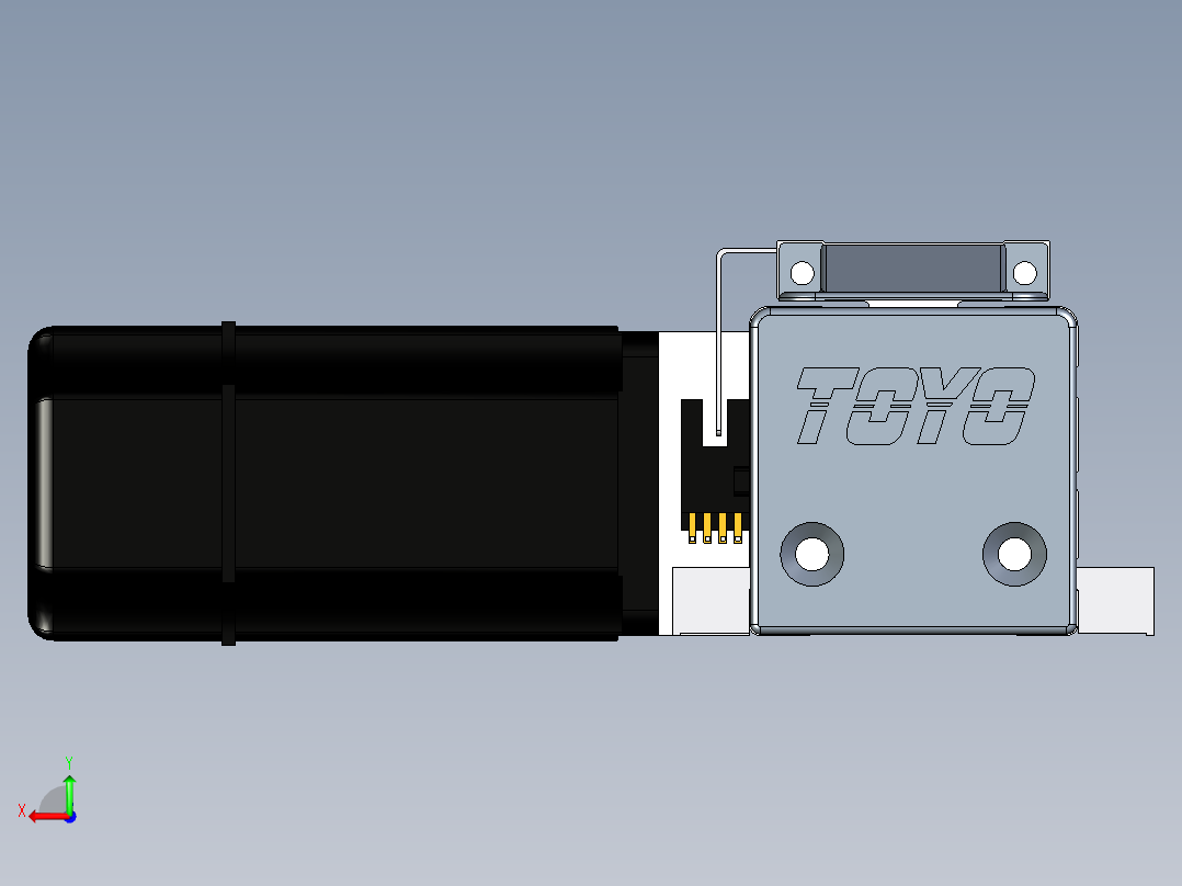Toyo东佑达直线模组-M65-S-X130-5000-L-M40-C4后视图