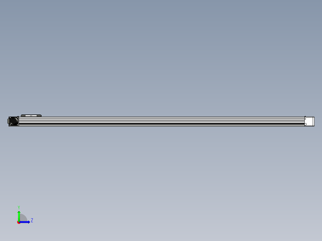 同步带滑台-欧规BC6-L120-S1800-L-P40-D3左视图