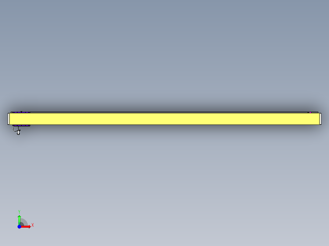 威洛博VL系列直线电机模组-VL14S3-S3500前视图