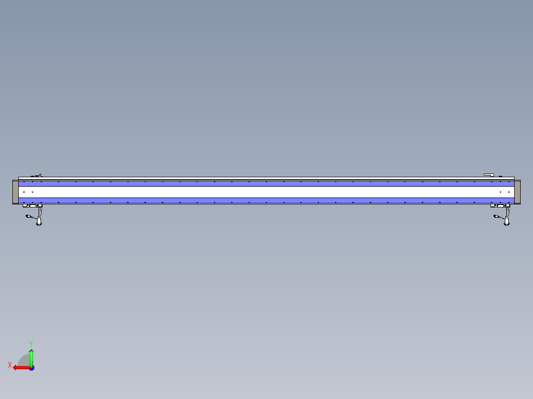 威洛博VL系列直线电机模组-2VL14S1-S2550后视图