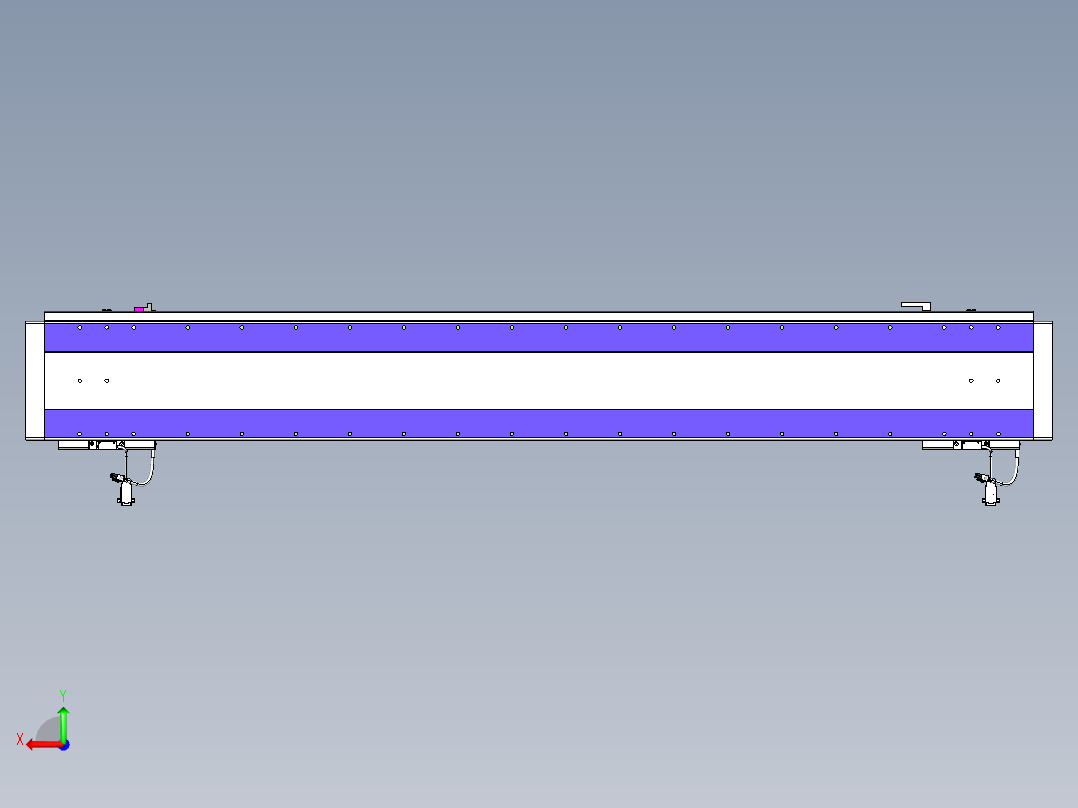 威洛博VL系列3d模型模组2VL22H2Y-S1400后视图