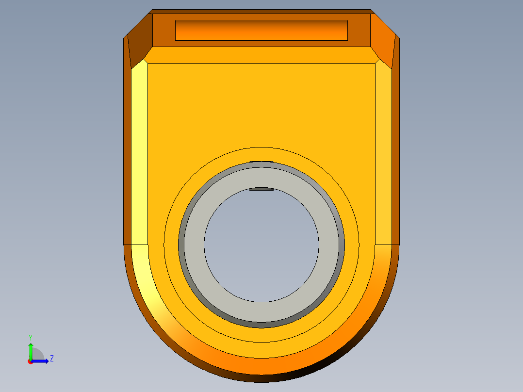 位置顯示器(DD52)(FN)-3D多系列多零件图纸模型左视图