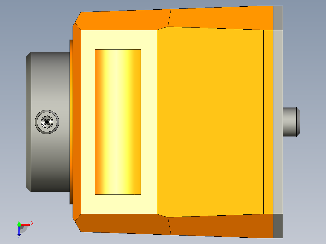 位置顯示器(DD52)(FN)-3D多系列多零件图纸模型俯视图