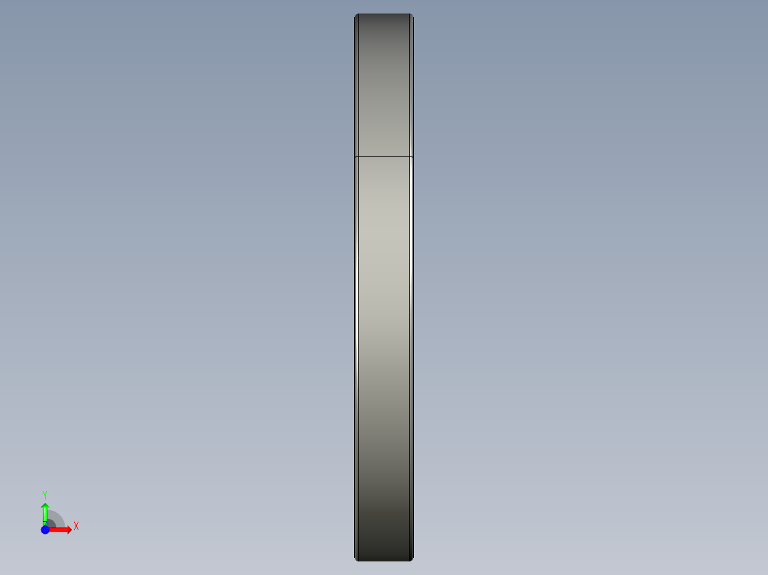深沟球轴承16020前视图