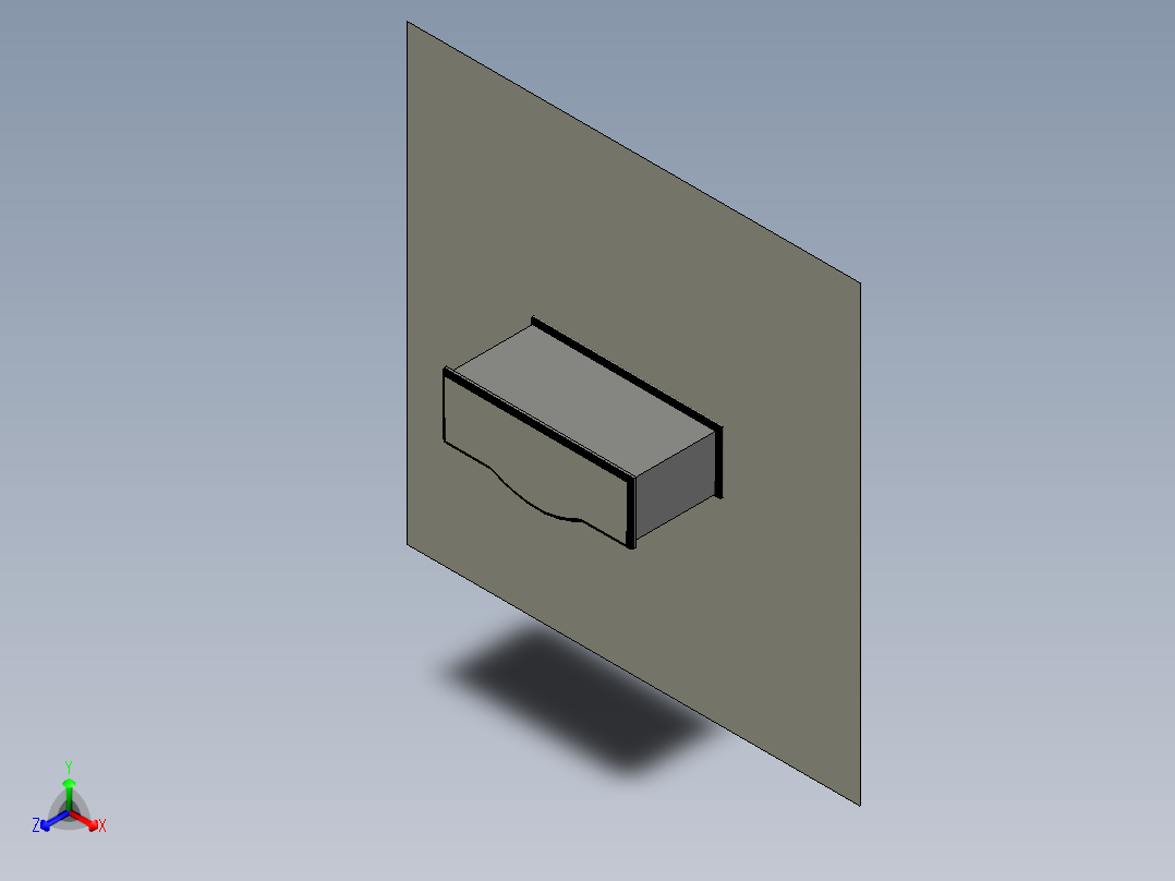 console-lady-hattori-电视柜正等轴测图