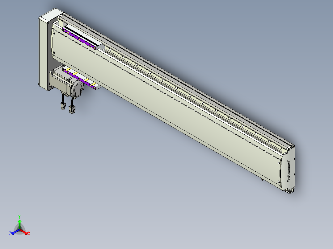 威洛博QF17-Lxx-C-S780-BL-ZP40-C3正等轴测图