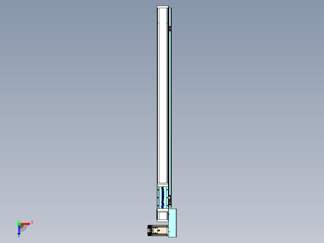 欧规系列-LB6A-L65-S950-BL-ZP40-C3俯视图