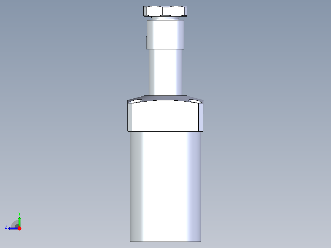 KOSMEKLHA0750-GR-Q35多系列多零件图纸模型右视图