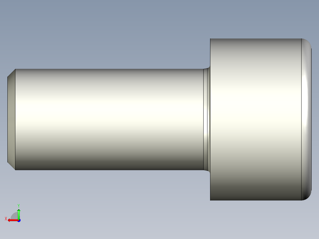 内六角螺钉-BOLT-M20-40-40-20-32-20-R2.stp后视图