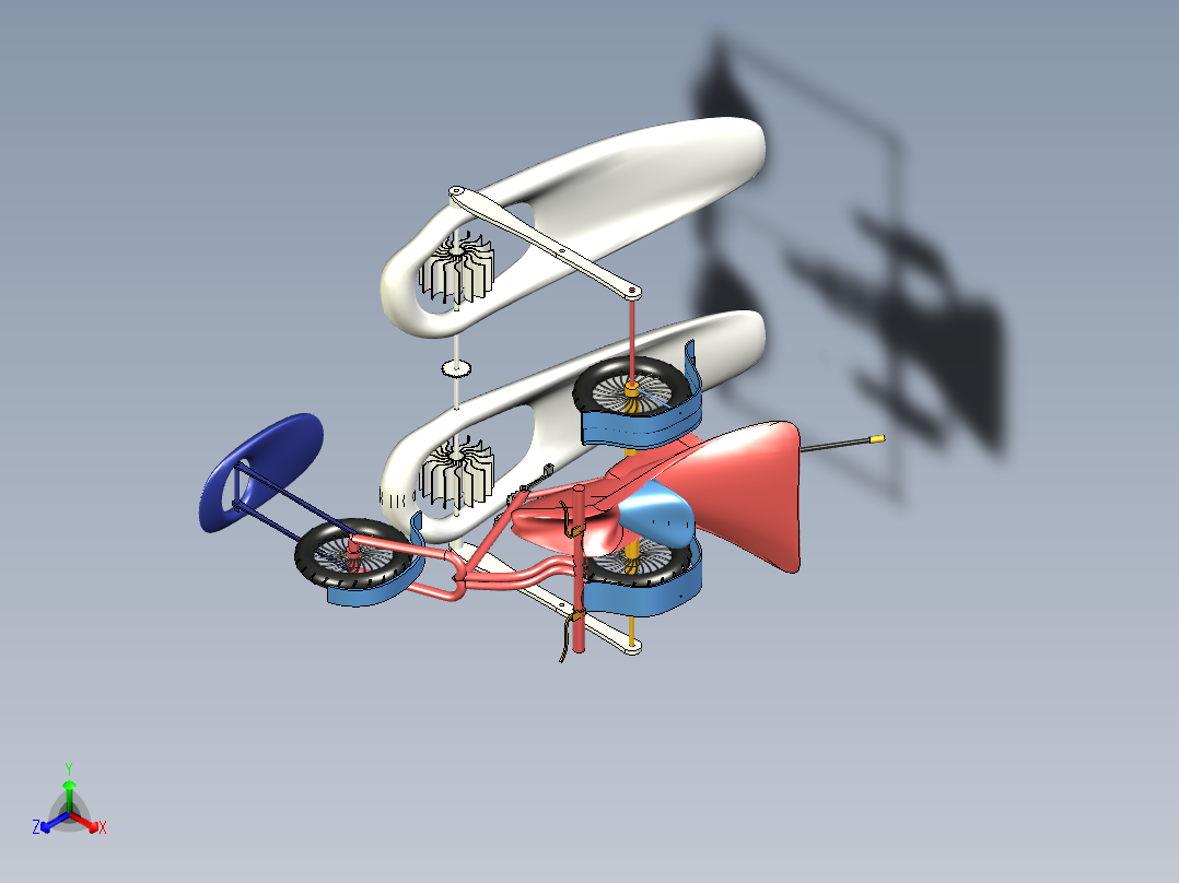 水路两栖自行车
