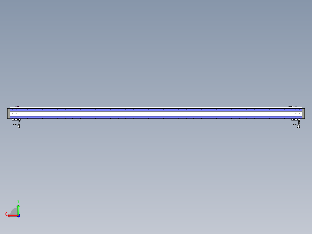 威洛博VL系列3d模型模组2VL14S1Y-S3550后视图