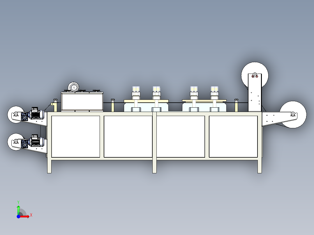 灭菌医疗制袋机x_t前视图