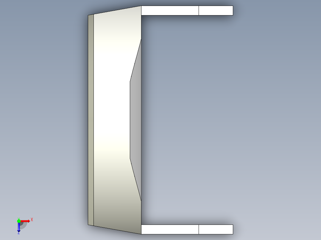 基恩士OP-85135_0.5_kc图纸模型俯视图