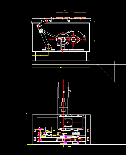带曲柄摇杆机构步进式工件输送机设计（含CAD图纸+说明）