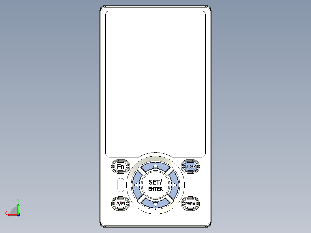 通用温度控制器后视图