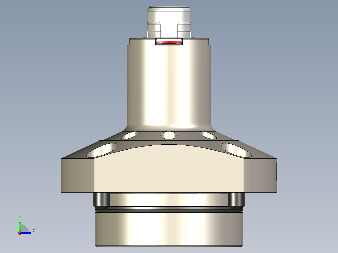 KOSMEKSFA3000-M2A-160-H55多系列多零件图纸模型多系列多零件图纸模型左视图