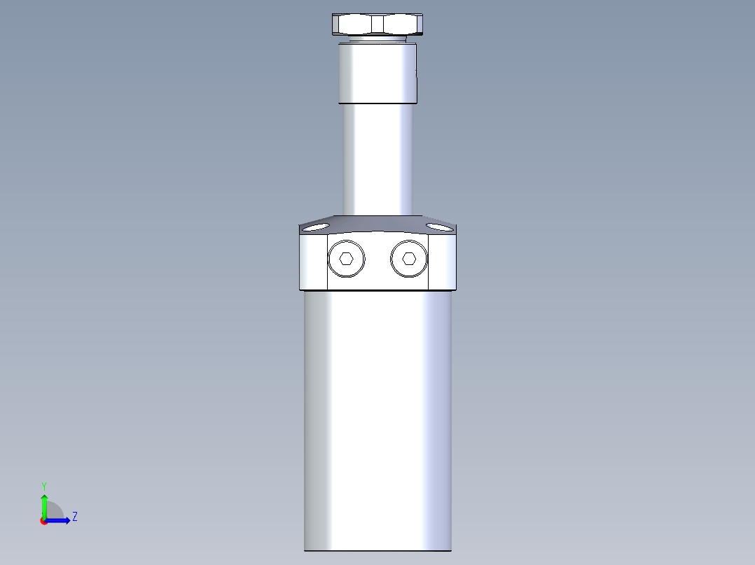 KOSMEKLHA0750-CR-Q40多系列多零件图纸模型左视图