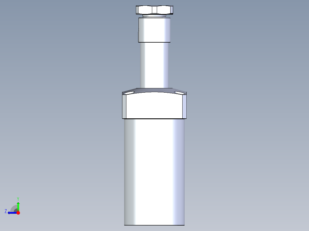 KOSMEKLHA0750-CR-Q40多系列多零件图纸模型右视图