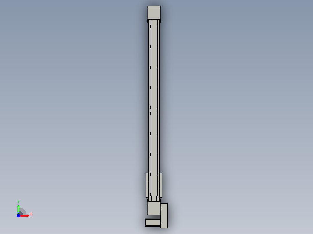 欧规系列-GB8-L96-S1100-BR-P40-MS3前视图