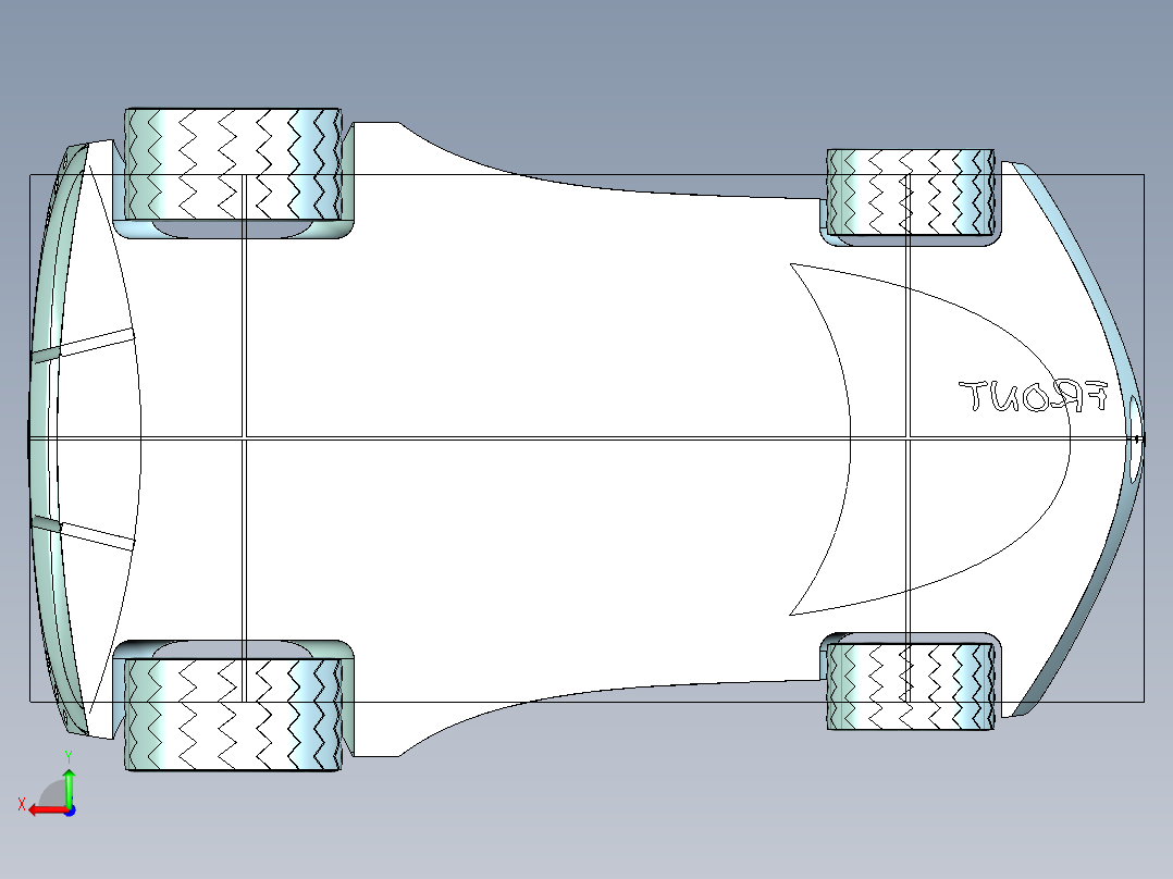 超级英雄飞车后视图