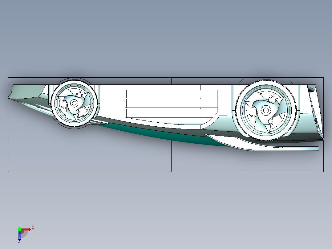 超级英雄飞车俯视图