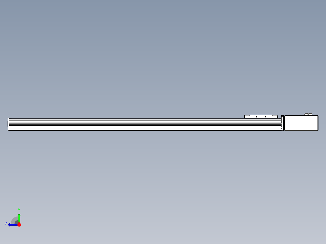 同步带全封闭直线模组TPA-HCB-110D-90-L1000-ML-C-P40-N3右视图