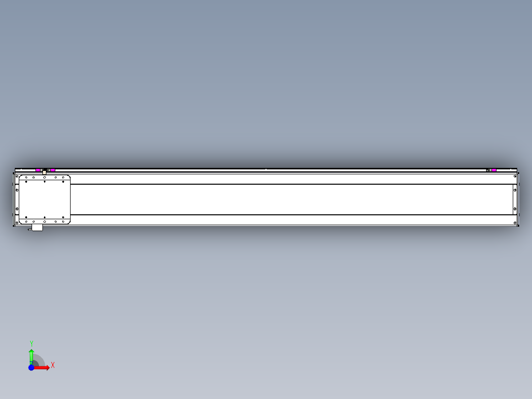 威洛博LC系列3d模型模组LC22H2Y-S1800前视图