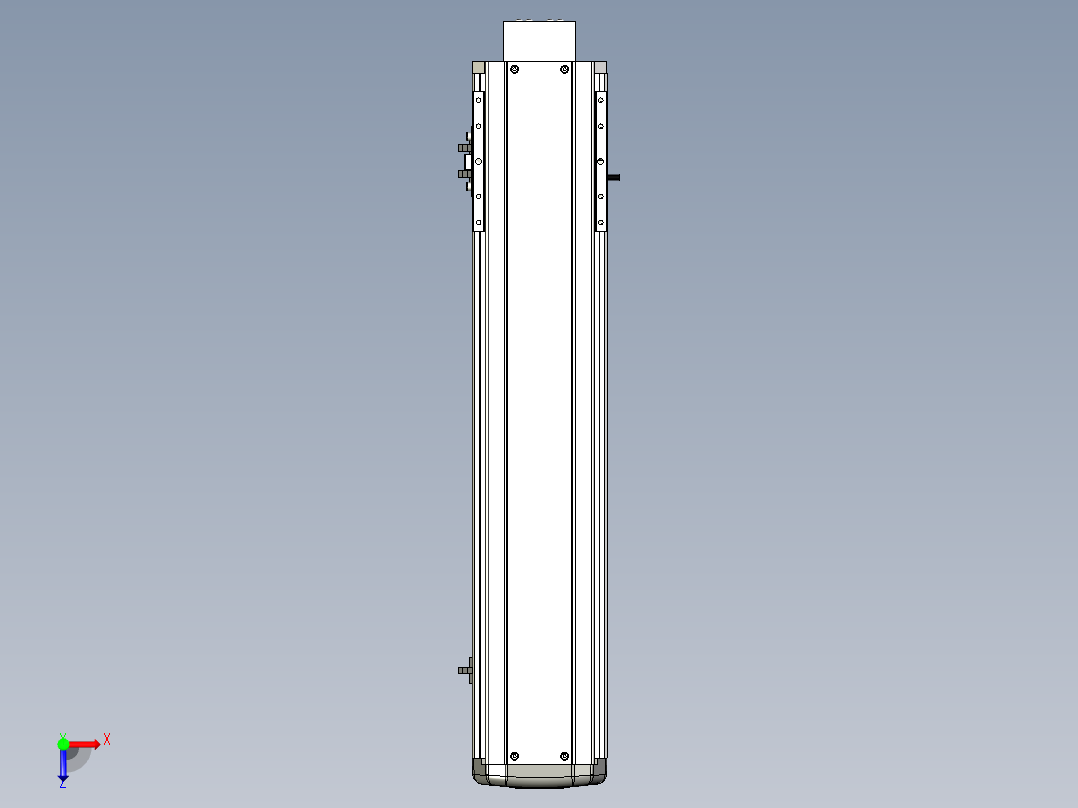 Toyo东佑达直线模组-ETH14-500-BM-400W+煞車俯视图