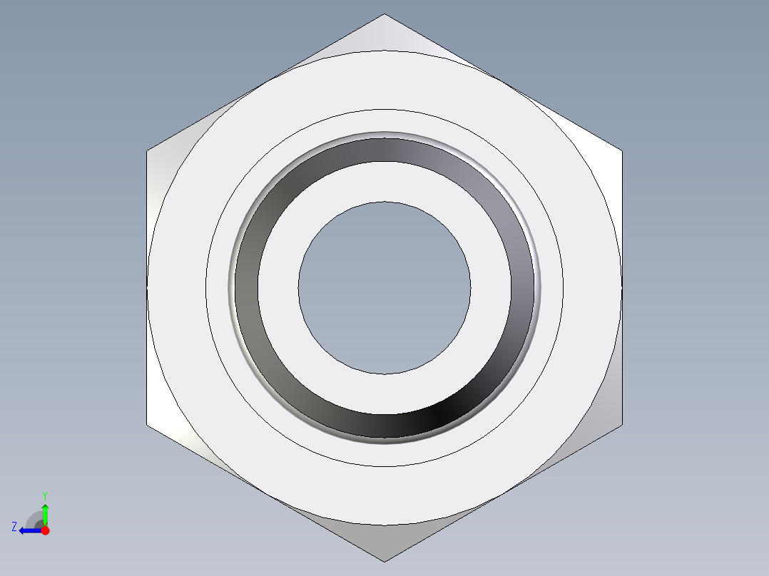 卡套式工业通用硬管接头EO_Swivel_connector_EGEO12LMCF右视图