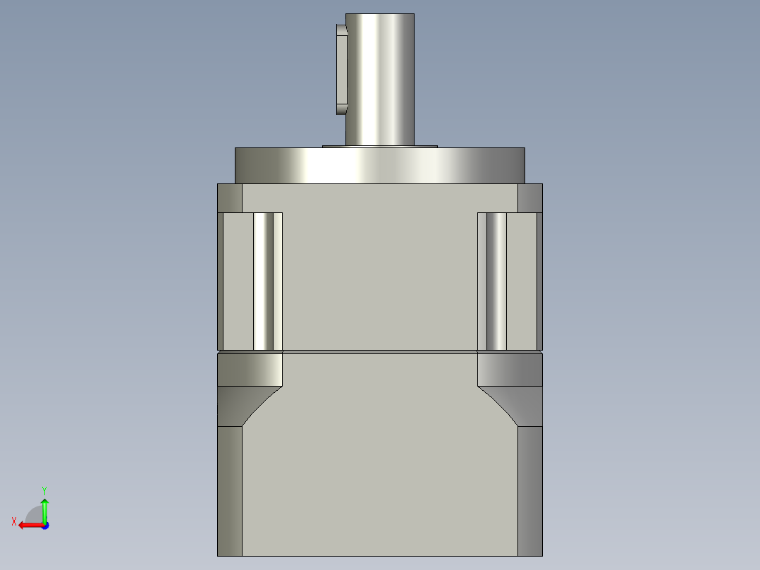 斜齿PGH090-L1 19-70-90-M6 CZ19.STEP后视图