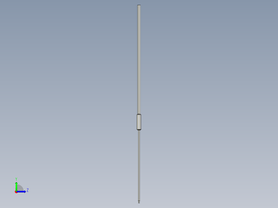 基恩士FU-63core_kc图纸模型左视图
