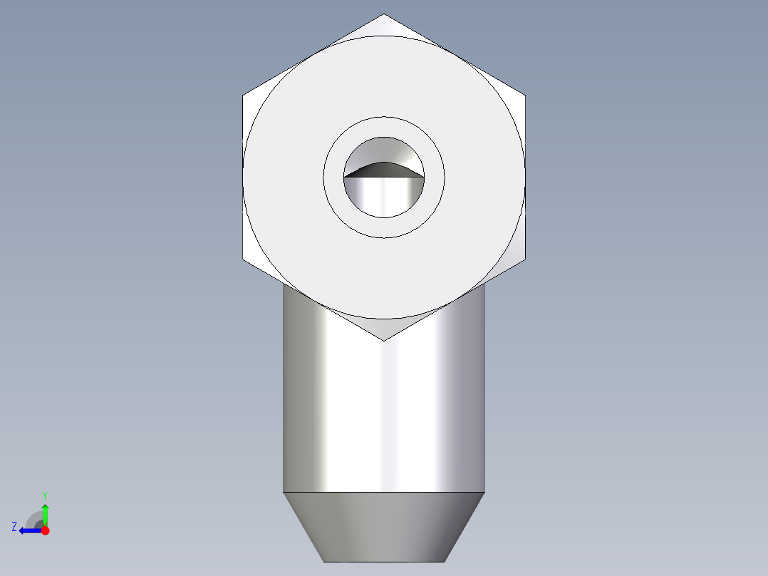 卡套式工业通用硬管接头EO_Weld_elbown_WAS06ZL右视图