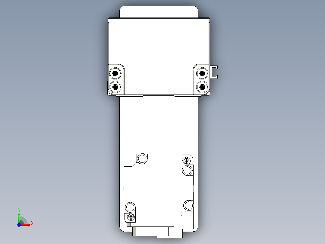 钢基模组-TPA-KSR-6005C-200A1-MP-H1S0前视图