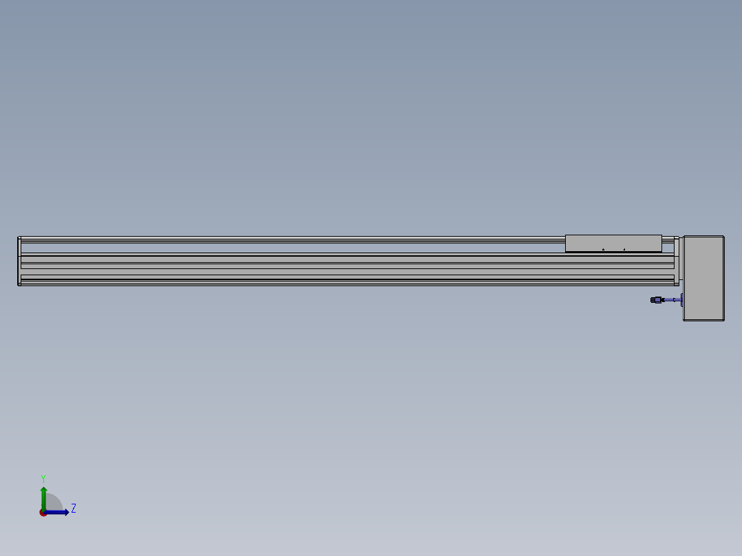 精密模组MT220-L150-1200-LD-M75-C4左视图